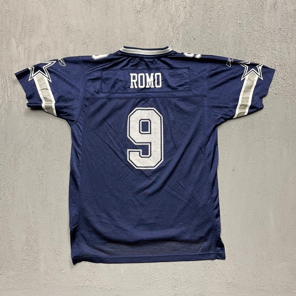 Tony Romo Dallas Cowboys Jersey Youth XL Blue Reebok
